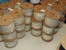 Six Rolls of Pastel Coloured Sequins