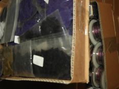 Box Containing 40 Mixed Haberdashery Items (as per