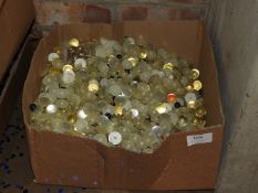 Box Containing Mother of Pearl Buttons