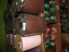 Four Rolls of Brown Piping