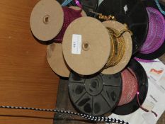 Six Rolls of Sequins