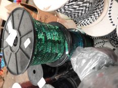 Three Rolls of Green & Blue Sequins