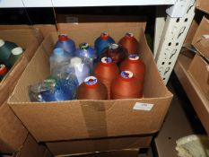 Box Containing Twelve Assorted Cones of Thread