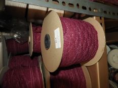 Five Rolls of Lilac Lace Edging