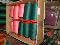 Box Containing Twelve Cones of Thread