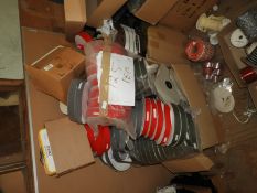 125 Rolls of Hook & Loop Velcro Style Fastening