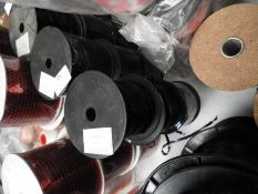 Six Rolls of Navy Blue Sequins