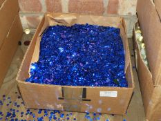 Box of Blue Sequins