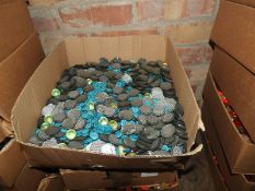 Box Containing a Large Quantity of Assorted Button