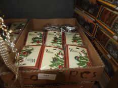 Box Containing 40 Christmas Charms