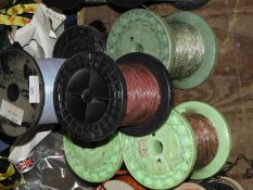 Six Rolls of Assorted Braided Thread