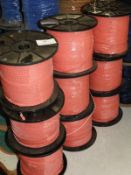 Nine Rolls of Pink Sequins