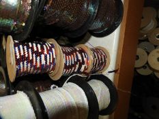 Three Rolls of Red, White & Blue Sequins