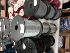 Three Rolls of Iridescent Thread