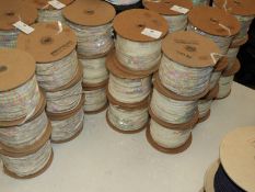 Six Rolls of Pastel Coloured Sequins