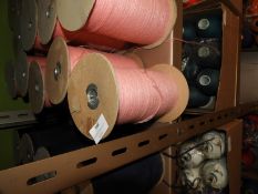 Four Rolls of Pink Knitting Wool
