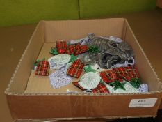 Box Containing 40 Mixed Haberdashery Items (as per