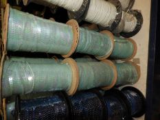 Three Rolls of Pale Blue Transparent Sequins