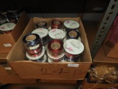 Box Containing 40 Lengths of Ribbon
