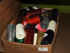 Box Containing 40 Mixed Haberdashery Items (as per