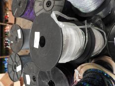 Three Rolls of Iridescent Ribbon