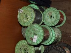 Six Rolls of Assorted Braided Thread