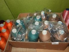 Box Containing Twelve Cones of Thread