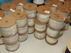 Six Rolls of Pastel Coloured Sequins