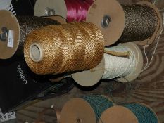 Six Rolls of Assorted Ribbon