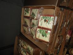 Box Containing 40 Christmas Charms