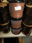 Nine Rolls of Iridescent Sequins