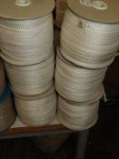 Six Rolls of Cream & Gold Braid
