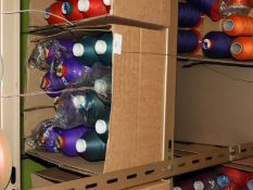 Twelve Cones of Coats Thread