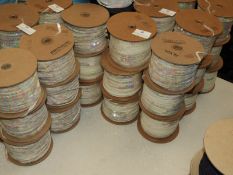 Six Rolls of Pastel Coloured Sequins