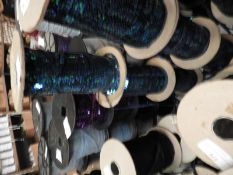 Three Rolls of Blue Green Sequins