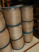 Six Rolls of Cream & Gold Braid