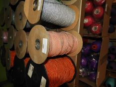 Four Rolls of Translucent Pink Sequins