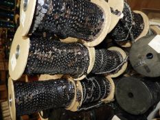 Three Rolls of Pewter Coloured Mirrored Sequins