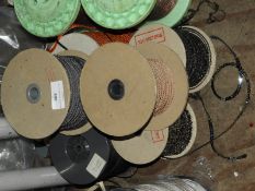 Six Rolls of Assorted Ribbon