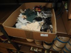 Box Containing 40 Mixed Haberdashery Items (as per