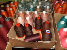 Box Containing Twelve Cones of Thread