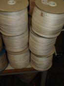 Six Rolls of Cream & Gold Braid