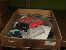 Box Containing 40 Mixed Haberdashery Items (as per