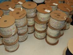 Six Rolls of Pastel Coloured Sequins