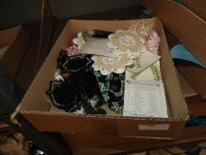Box Containing 40 Mixed Haberdashery Items (as per