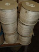 Six Rolls of Cream & Gold Braid
