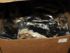 Box Containing Assorted Feather and Other Decorati