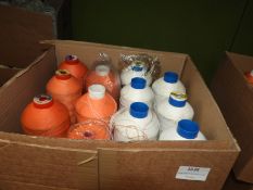 Twelve Cones of Assorted Threads