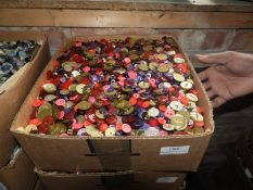 Box Containing a Large Quantity of Assorted Button