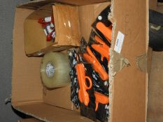 Box Containing 50 Assorted Items Including Tailors